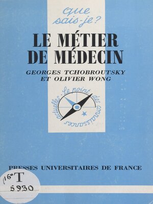 cover image of Le métier de médecin